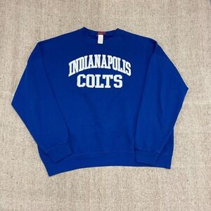Vintage Indianapolis Colts sweatshirt mens 2XL blue 2000s y2k NFL